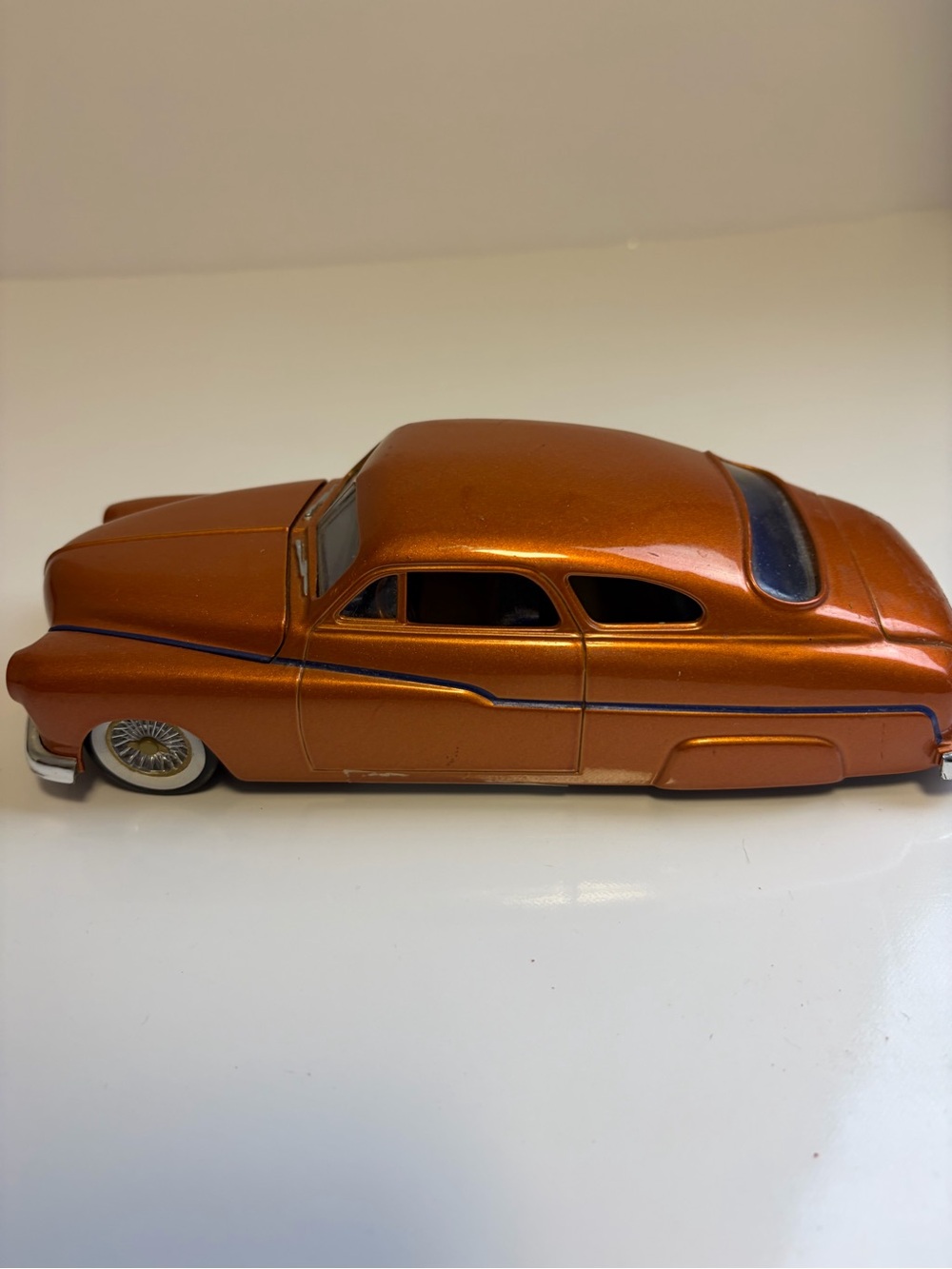 Joy Ride Speed Shop Blvd Magazine 1949 Mercury Copper 1:24 Scale